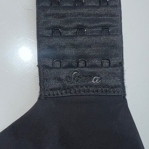 Soma Bra Womens 36D Black Nylon Spandex Full Coverage Adjustable Straps - Picture 3 of 8